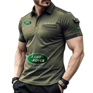 Rugged Terrain Auto Brand Exclusive Logo Pocket Polo Shirt, Gift For Rugged Terrain Auto Brand Enthusiasts CAR450 - Green