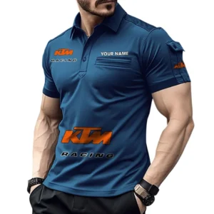 Rally Bike Exclusive Logo Pocket Polo Shirt, Gift For Rally Bike Enthusiasts CAR450 - Navy Blue