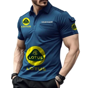 High-Performance Two-Seater Exclusive Logo Pocket Polo Shirt, Gift For High-Performance Two-Seater Lovers CAR450 - Navy Blue
