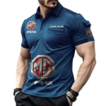 Heritage Vehicle Exclusive Logo Pocket Polo Shirt, Gift For Heritage Vehicle Enthusiasts CAR450 - Navy Blue
