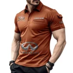 Modern Luxury Auto Exclusive Logo Pocket Polo Shirt, Gift For Modern Luxury Auto Lovers CAR450 - Orange