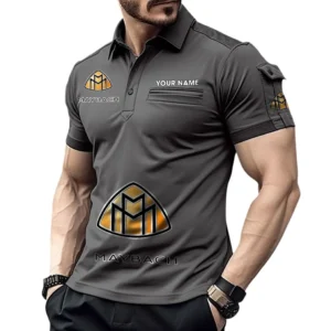 Executive Limousine Exclusive Logo Pocket Polo Shirt, Gift For Executive Limousine Enthusiasts CAR450 - Gray