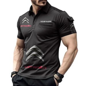 Elite Touring Car Exclusive Logo Pocket Polo Shirt, Gift For Elite Touring Car Lovers CAR450 - Black