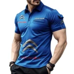 Grand Luxury Ride Exclusive Logo Pocket Polo Shirt, Gift For Grand Luxury Ride Lovers CAR450 - Blue
