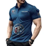 Executive Vehicle  Exclusive Logo Pocket Polo Shirt, Gift For Executive Vehicle  Enthusiasts CAR450 - Navy Blue