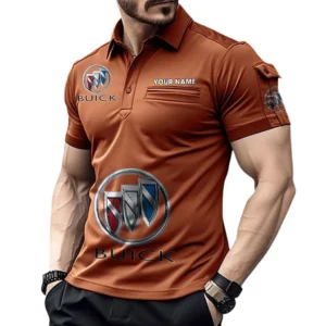 Luxury SUV  Exclusive Logo Pocket Polo Shirt, Gift For Luxury SUV  Enthusiasts CAR450 - Orange