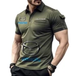 Legendary American Car Exclusive Logo Pocket Polo Shirt, Gift For Legendary American Car Lovers CAR450 - Green
