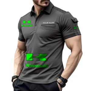 Performance Motorcycle  Exclusive Logo Pocket Polo Shirt, Gift For Performance Motorcycle  Lovers CAR450 - Gray