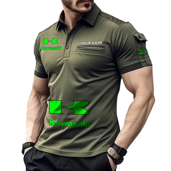 Street Racer  Exclusive Logo Pocket Polo Shirt, Gift For Street Racer  Lovers CAR450 - Green
