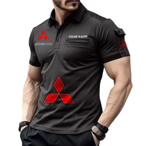 NipponDrive Motors Exclusive Logo Pocket Polo Shirt, Gift For NipponDrive Motors Enthusiasts CAR450 - Black