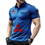 Shogun Autos Exclusive Logo Pocket Polo Shirt, Gift For Shogun Autos Enthusiasts CAR450 - Blue