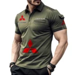 Samurai Drive Exclusive Logo Pocket Polo Shirt, Gift For Samurai Drive Enthusiasts CAR450 - Green