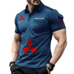 Torqura Motors Exclusive Logo Pocket Polo Shirt, Gift For Torqura Motors Enthusiasts CAR450 - Navy Blue