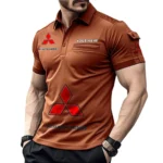 Kaizen Autos Exclusive Logo Pocket Polo Shirt, Gift For Kaizen Autos Enthusiasts CAR450 - Orange