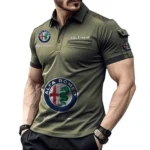 Dynatech Autos Exclusive Logo Pocket Polo Shirt, Gift For Dynatech Autos Enthusiasts CAR450 - Green