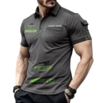 Orientra Vehicles Exclusive Logo Pocket Polo Shirt, Gift For Orientra Vehicles Lovers CAR450 - Gray