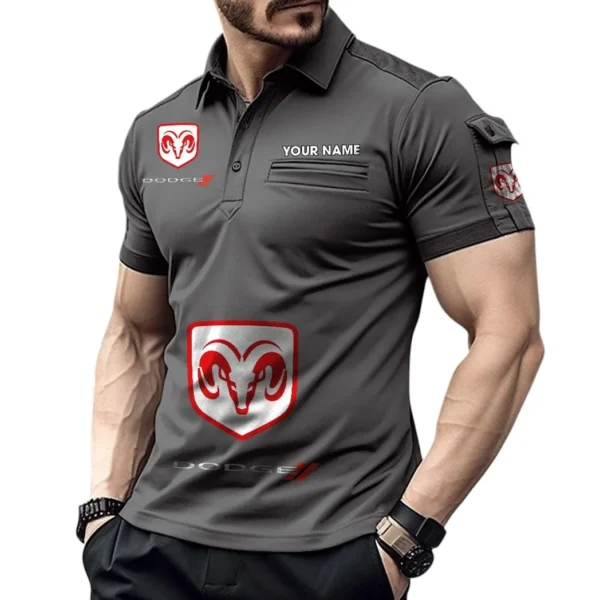 Performance Vehicle Exclusive Logo Pocket Polo Shirt, Gift For Performance Vehicle Enthusiasts CAR450 - Gray