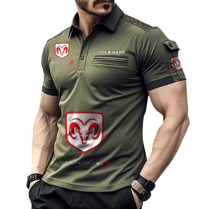 Classic Car Exclusive Logo Pocket Polo Shirt, Gift For Classic Car Enthusiasts CAR450 - Green