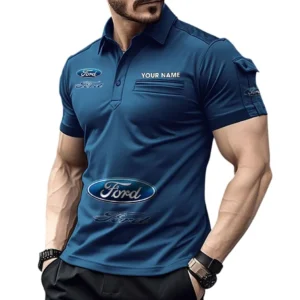 Street Car Exclusive Logo Pocket Polo Shirt, Gift For Street Car Lovers CAR450 - Navy Blue