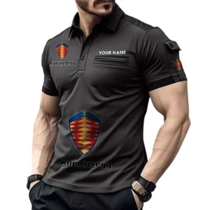 Everyday Ride Exclusive Logo Pocket Polo Shirt, Gift For Everyday Ride Lovers CAR450 - Black