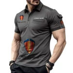 Road Trip Car Exclusive Logo Pocket Polo Shirt, Gift For Road Trip Car Lovers CAR450 - Gray