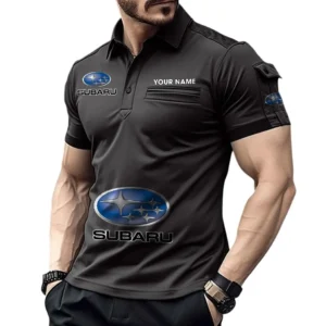 All-Wheel Drive Car Exclusive Logo Pocket Polo Shirt, Gift For All-Wheel Drive Car Enthusiasts CAR450 - Black