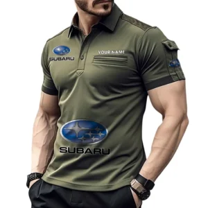 Adventure Wagon Exclusive Logo Pocket Polo Shirt, Gift For Adventure Wagon Enthusiasts CAR450 - Green