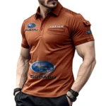 Outdoor Lifestyle Vehicle Exclusive Logo Pocket Polo Shirt, Gift For Outdoor Lifestyle Vehicle Enthusiasts CAR450 - Orange