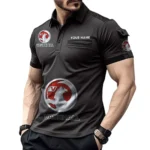 Performance Hatchback Exclusive Logo Pocket Polo Shirt, Gift For Performance Hatchback Enthusiasts CAR450 - Black