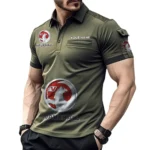 Trail-Ready Auto Exclusive Logo Pocket Polo Shirt, Gift For Trail-Ready Auto Lovers CAR450 - Green