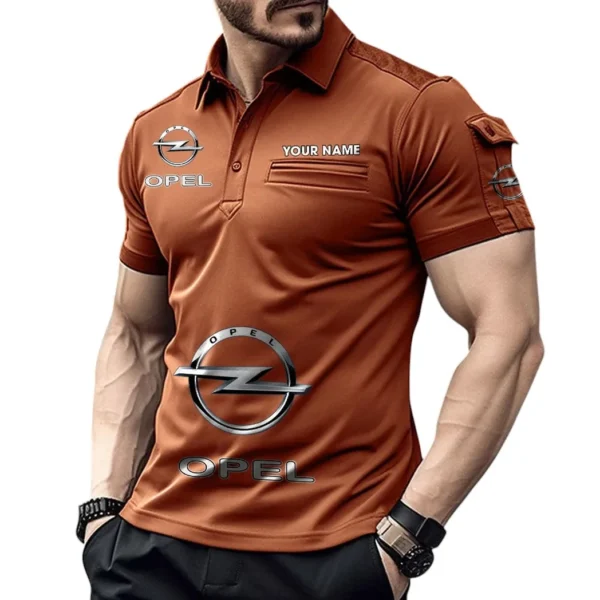 Affordable Automobile Exclusive Logo Pocket Polo Shirt, Gift For Affordable Automobile Lovers CAR450 - Orange