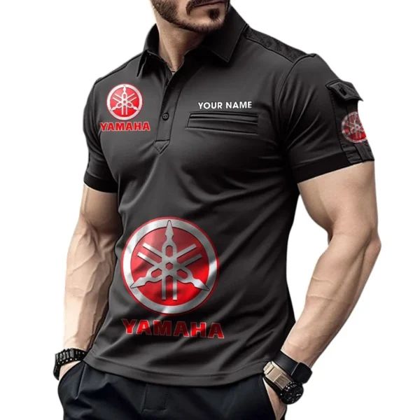Stylish Sedan Exclusive Logo Pocket Polo Shirt, Gift For Stylish Sedan Lovers CAR450 - Black
