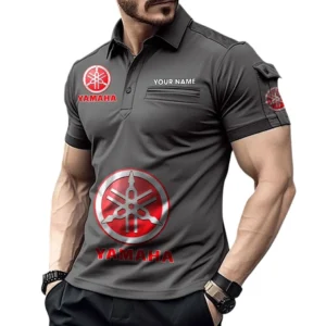 Modern Hatchback Exclusive Logo Pocket Polo Shirt, Gift For Modern Hatchback Lovers CAR450 - Gray