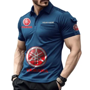 Motorcycle Exclusive Logo Pocket Polo Shirt, Gift For Motorcycle Lovers CAR450 - Navy Blue