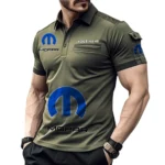 Adventure Motorbike Exclusive Logo Pocket Polo Shirt, Gift For Adventure Motorbike Lovers CAR450 - Green