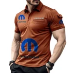 Road Motorcycle Exclusive Logo Pocket Polo Shirt, Gift For Road Motorcycle Lovers CAR450 - Orange