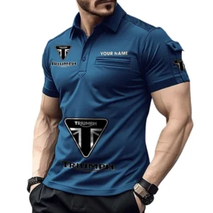 Urban Explorer Bike  Exclusive Logo Pocket Polo Shirt, Gift For Urban Explorer Bike  Enthusiasts CAR450 - Navy Blue