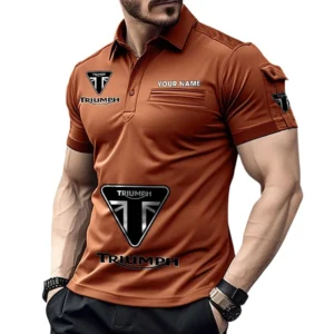 Timeless Cruiser  Exclusive Logo Pocket Polo Shirt, Gift For Timeless Cruiser  Enthusiasts CAR450 - Orange