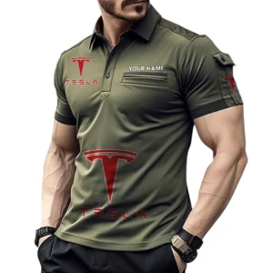 Futuristic Ride Exclusive Logo Pocket Polo Shirt, Gift For Futuristic Ride Enthusiasts CAR450 - Green