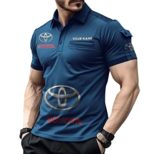 Pickup Truck Exclusive Logo Pocket Polo Shirt, Gift For Pickup Truck Lovers CAR450 - Navy Blue