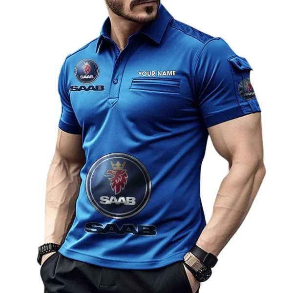 City Car Exclusive Logo Pocket Polo Shirt, Gift For City Car Lovers CAR450 - Blue