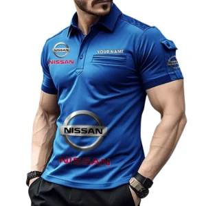 Family Sedan Exclusive Logo Pocket Polo Shirt, Gift For Family Sedan Enthusiasts CAR450 - Blue