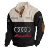 Performance Sedan Men's Stand Up Collar Base Shirt CAR480 - Black