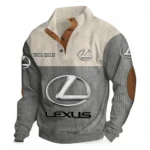 Executive Vehicle Men's Stand Up Collar Base Shirt CAR480 - Gray