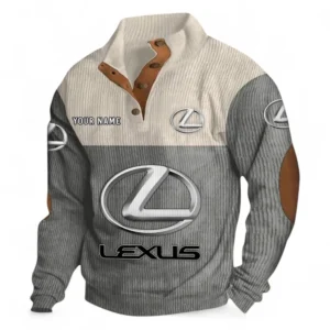 Executive Vehicle Men's Stand Up Collar Base Shirt CAR480 - Gray