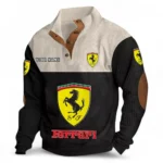 Exotic Sports Car Men's Stand Up Collar Base Shirt CAR480 - Black