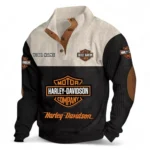 Cruiser Motorcycle Men's Stand Up Collar Base Shirt CAR480 - Black