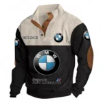 Dual-Sport Motorcycle Men's Stand Up Collar Base Shirt CAR480 - Black