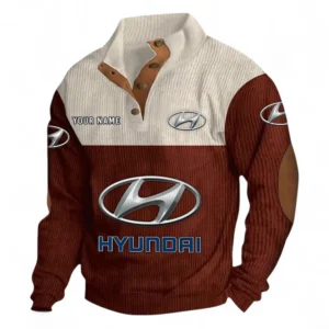 SUV Men's Stand Up Collar Base Shirt CAR480 - Dark Red