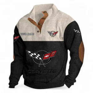 Iconic Speed Machine Men's Stand Up Collar Base Shirt CAR480 - Black